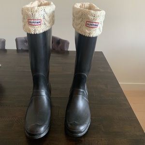 Hunter rain boots
